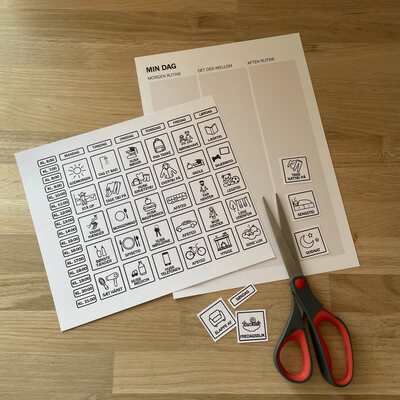 Print-selv - Hverdagsstruktur, basis