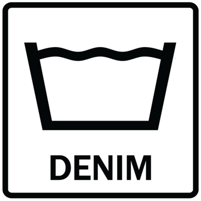 Vaskemærker - Denim uden grader