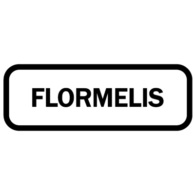 Sticker - Flormelis, krukke stickers