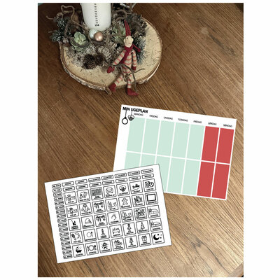 Print-selv - Hverdagsstruktur, JUL