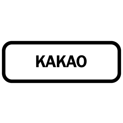 Sticker - Kakao, krukke sticker