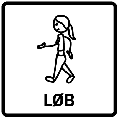 Magnet - Løb, kvinde