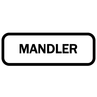 Sticker - Mandler, krukke sticker