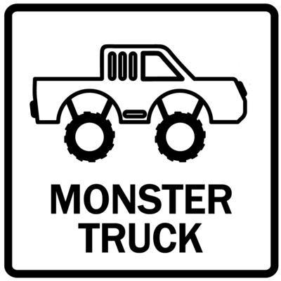 Sticker - Monster truck
