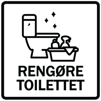 Magnet - Rengøre toilettet