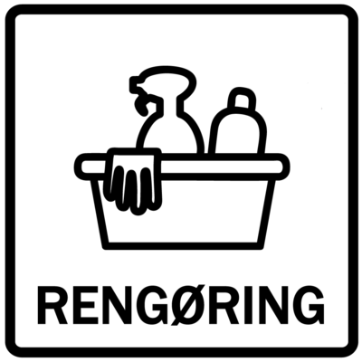 Sticker - Rengøring