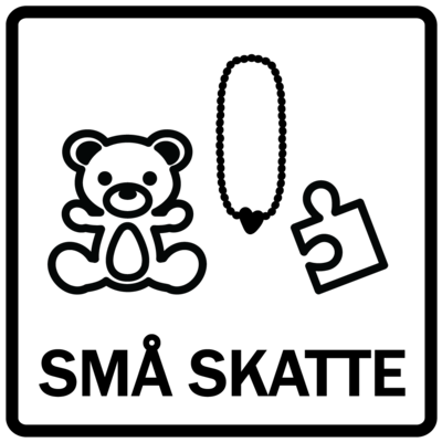 Sticker - Små skatte