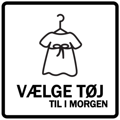 Magnet - Vælge tøj til i morgen, kjole