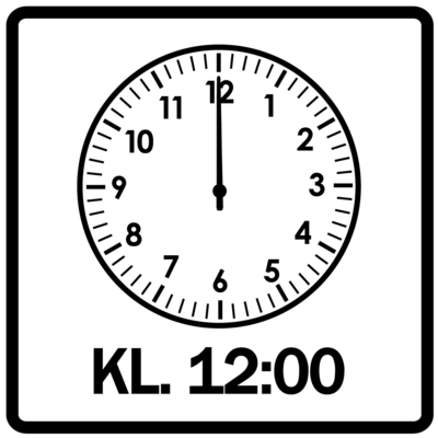 Magnet - Klokken 12:00