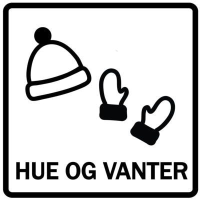 Magnet - Hue og vanter