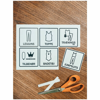 Print-selv - Tøj, tilbehør til piger